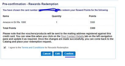 Redeem Citibank Rewards Credit Card Points